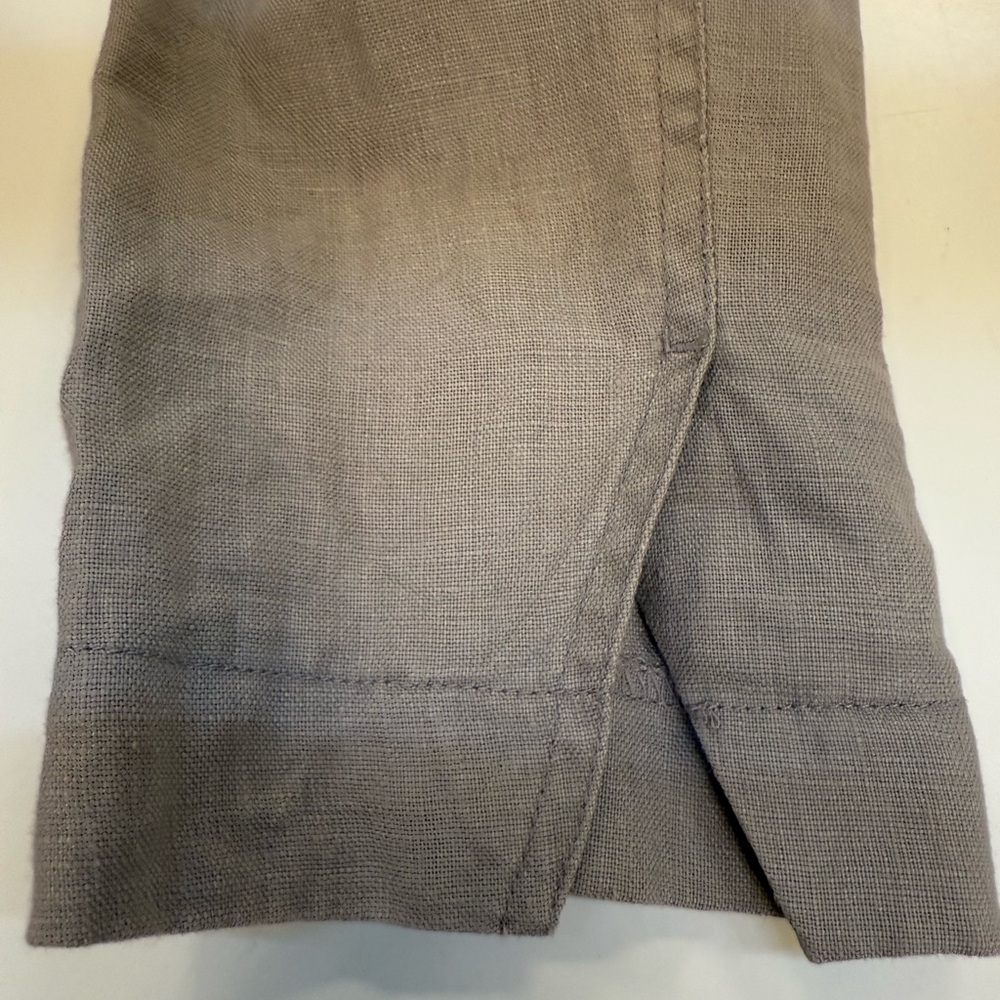 INC International Concepts Frayed Edge Light Gray Blazer SzL - Picture 5 of 7